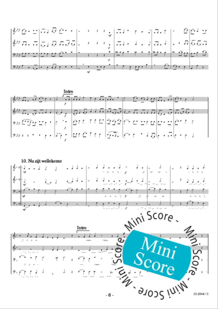 40 Christmas Carols Concert Band scores gallery preview page 10