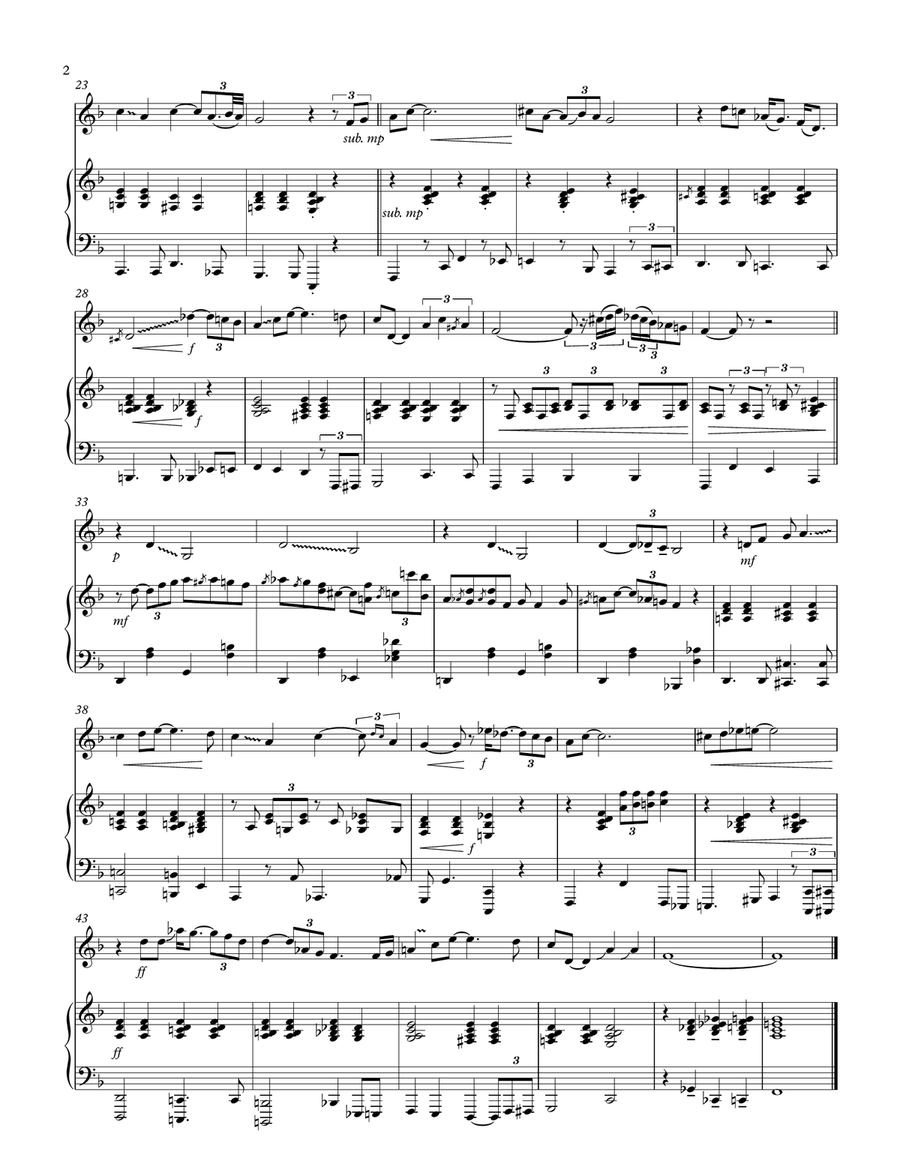 Georgia On My Mind Georgia On My Mind Alto Saxophone scores gallery preview page 2