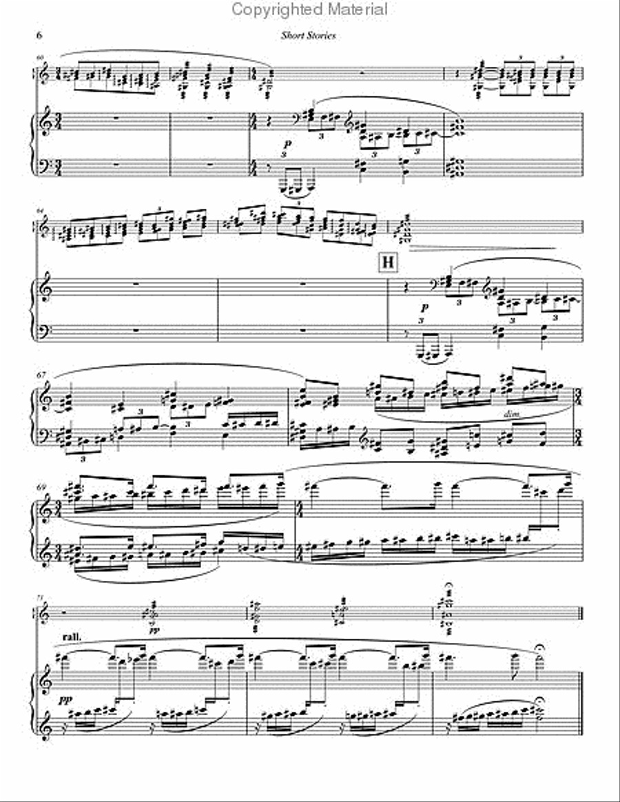 Short Stories (score & 1 part) Piano Accompaniment scores gallery preview page 7
