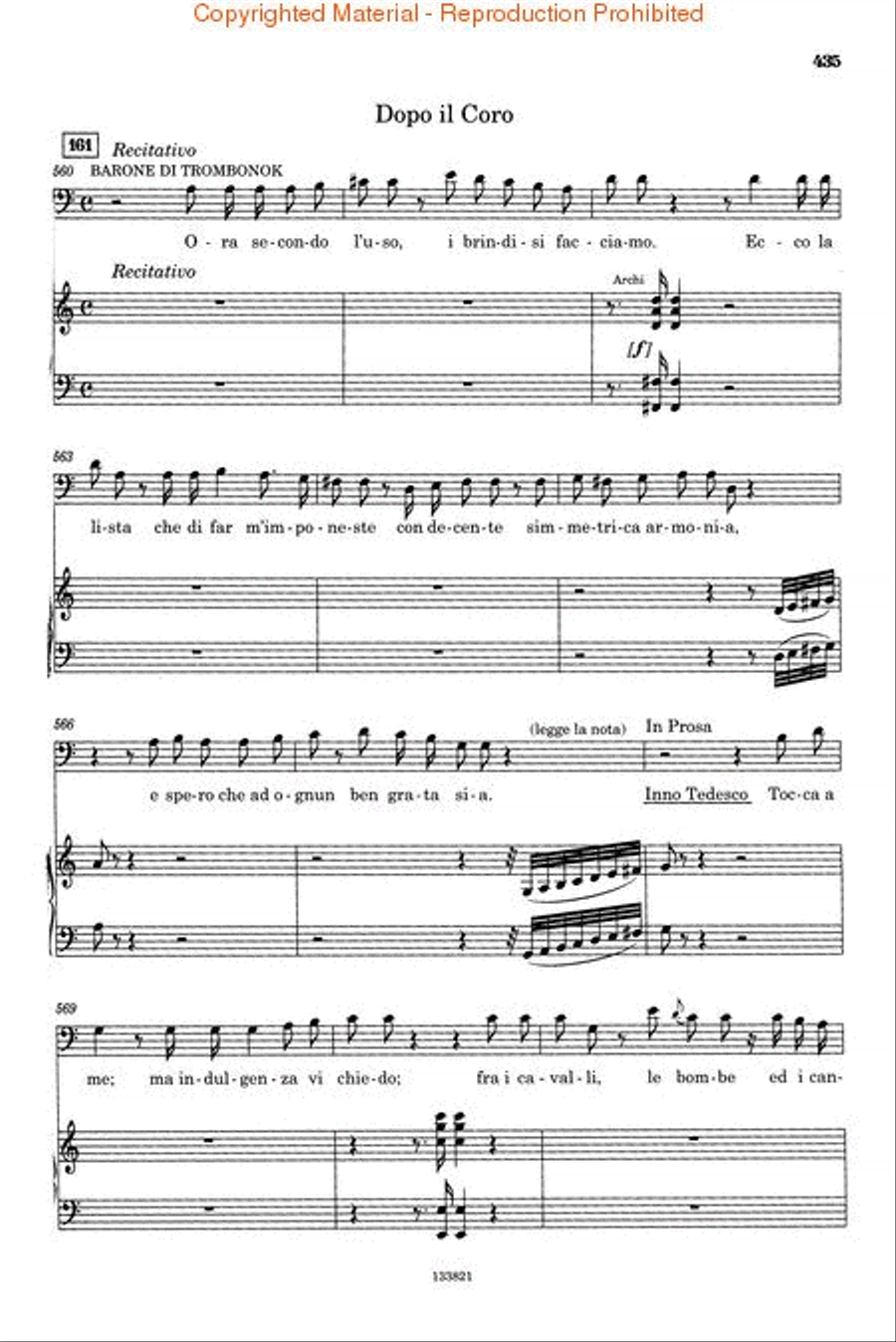 Il Viaggio a Reims (The Journey to Rheims) Voice scores gallery preview page 3