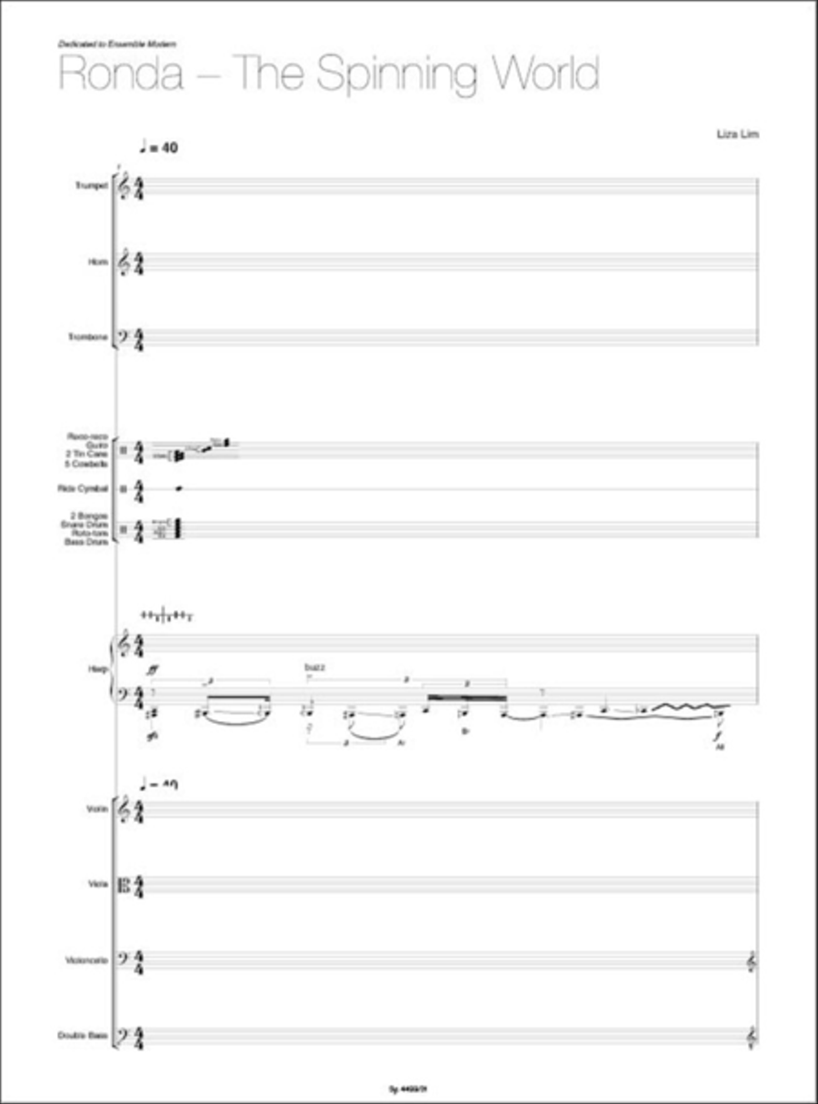 Ronda ? The Spinning World Orchestra scores gallery preview page 2