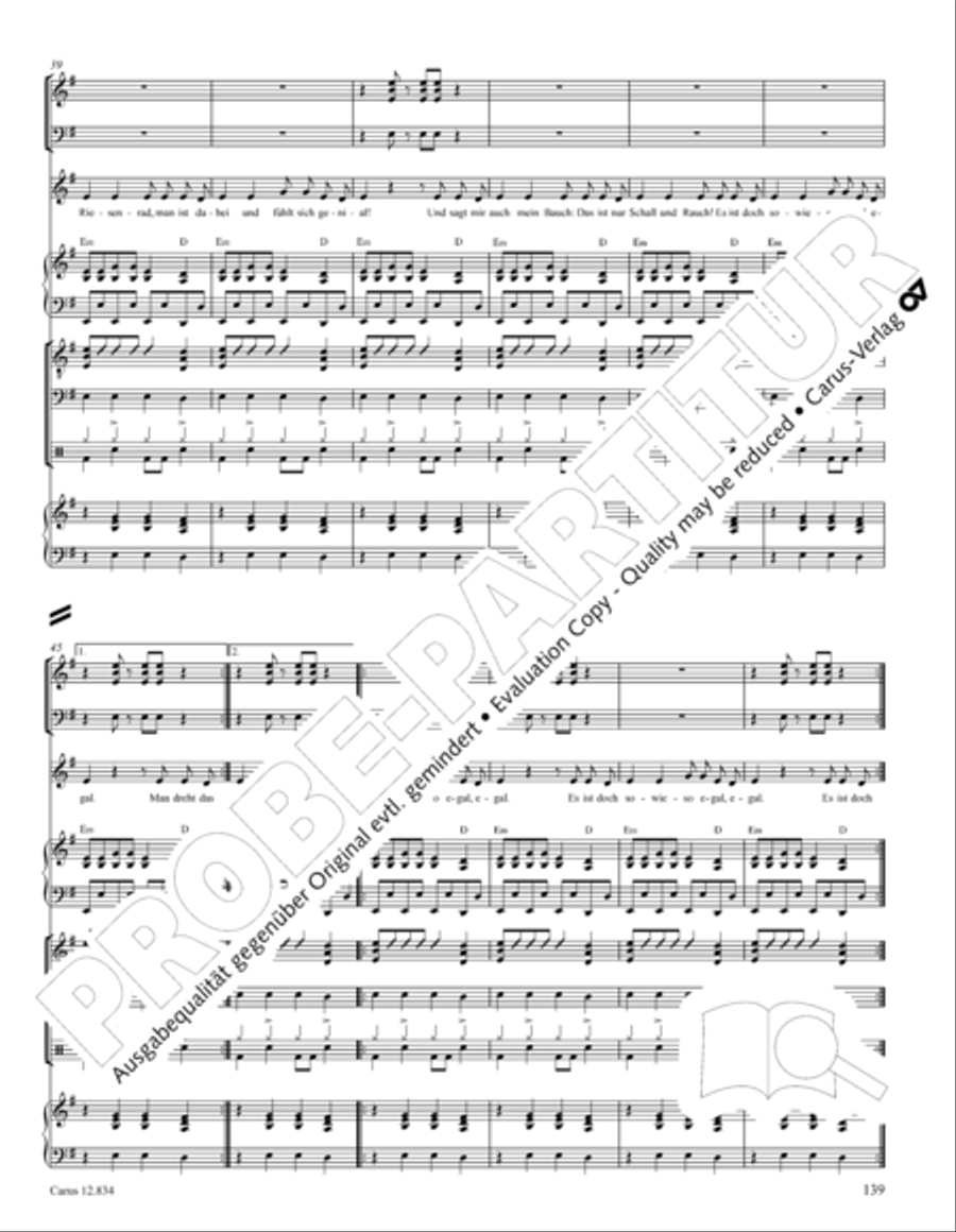 Schockorange Choir scores gallery preview page 140