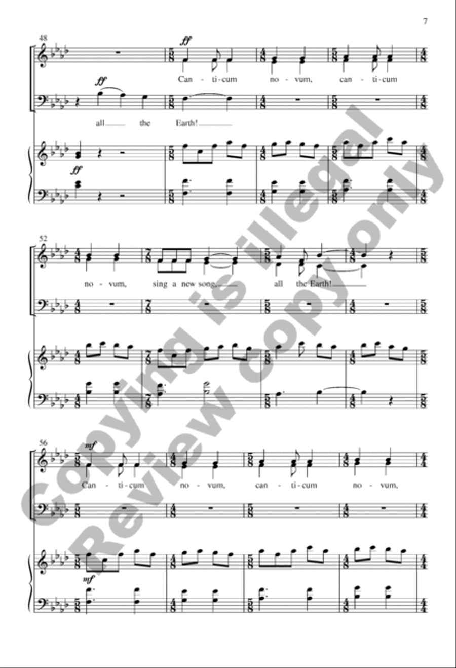 Canticum Novum SA scores gallery preview page 6