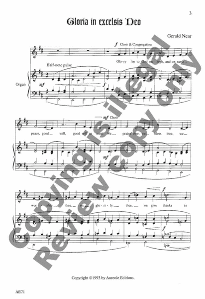 Communion Service, Rite I (Choral Score)