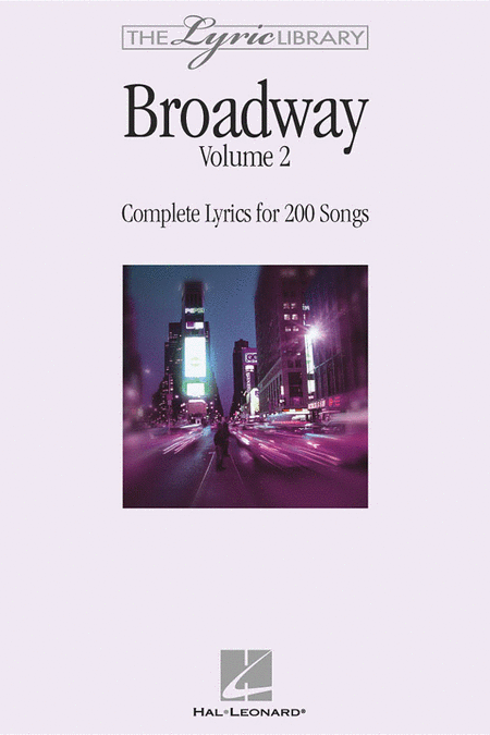 The Lyric Library: Broadway Volume II