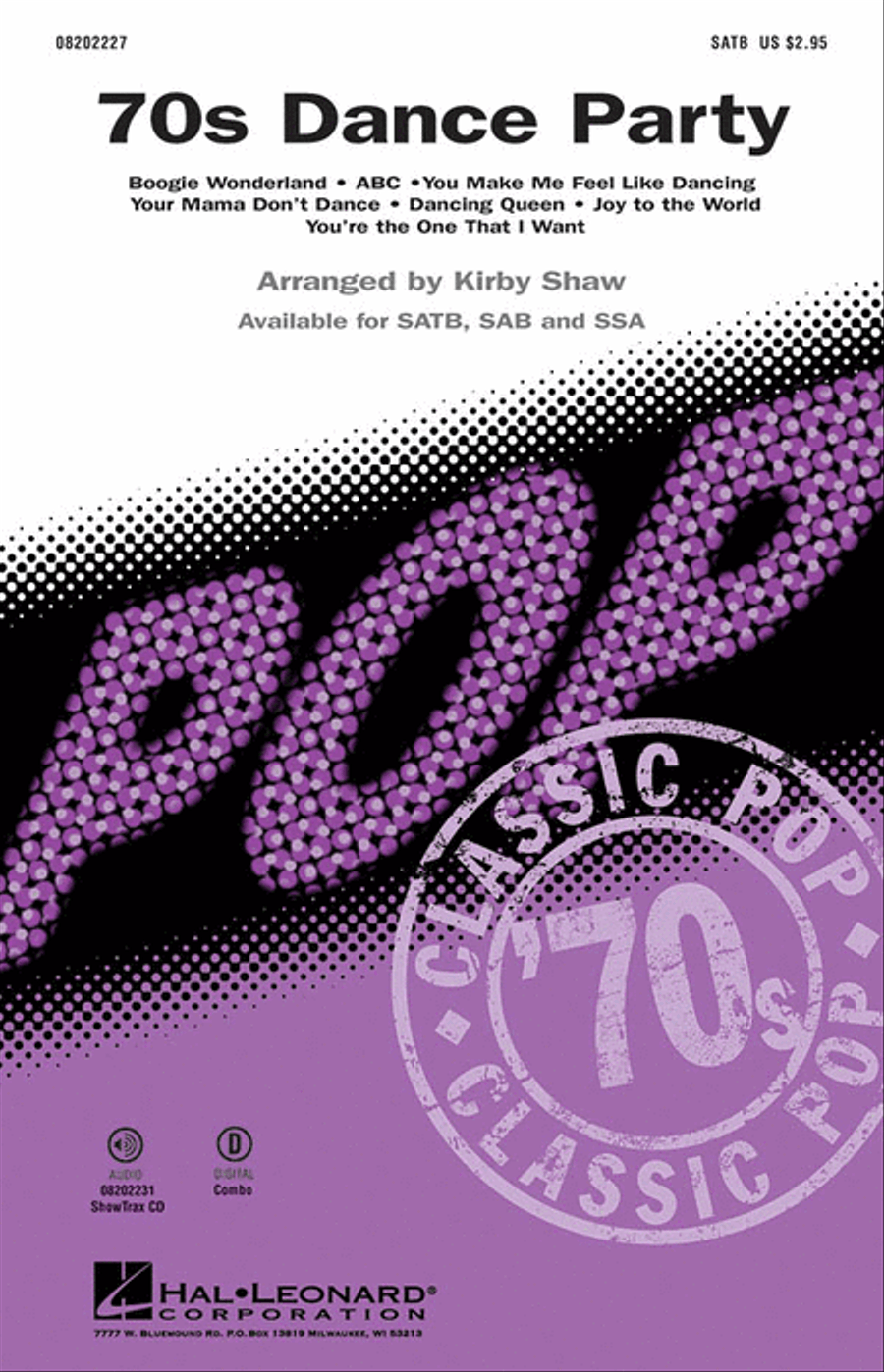 '70s Dance Party 3-Part scores gallery preview page 1