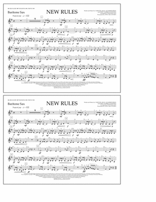 New Rules - Baritone Sax