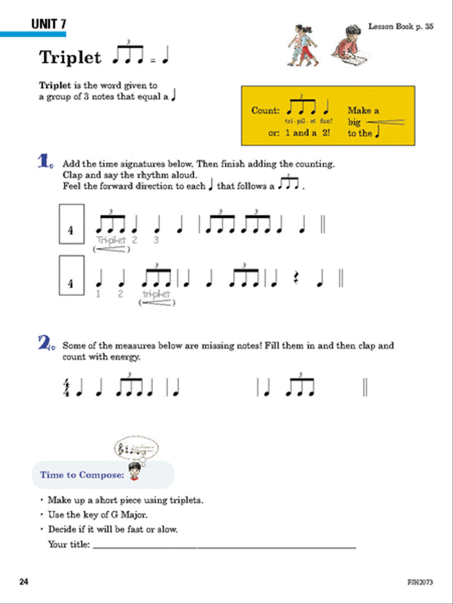 Succeeding at the Piano, Theory and Activity Book - Grade 3