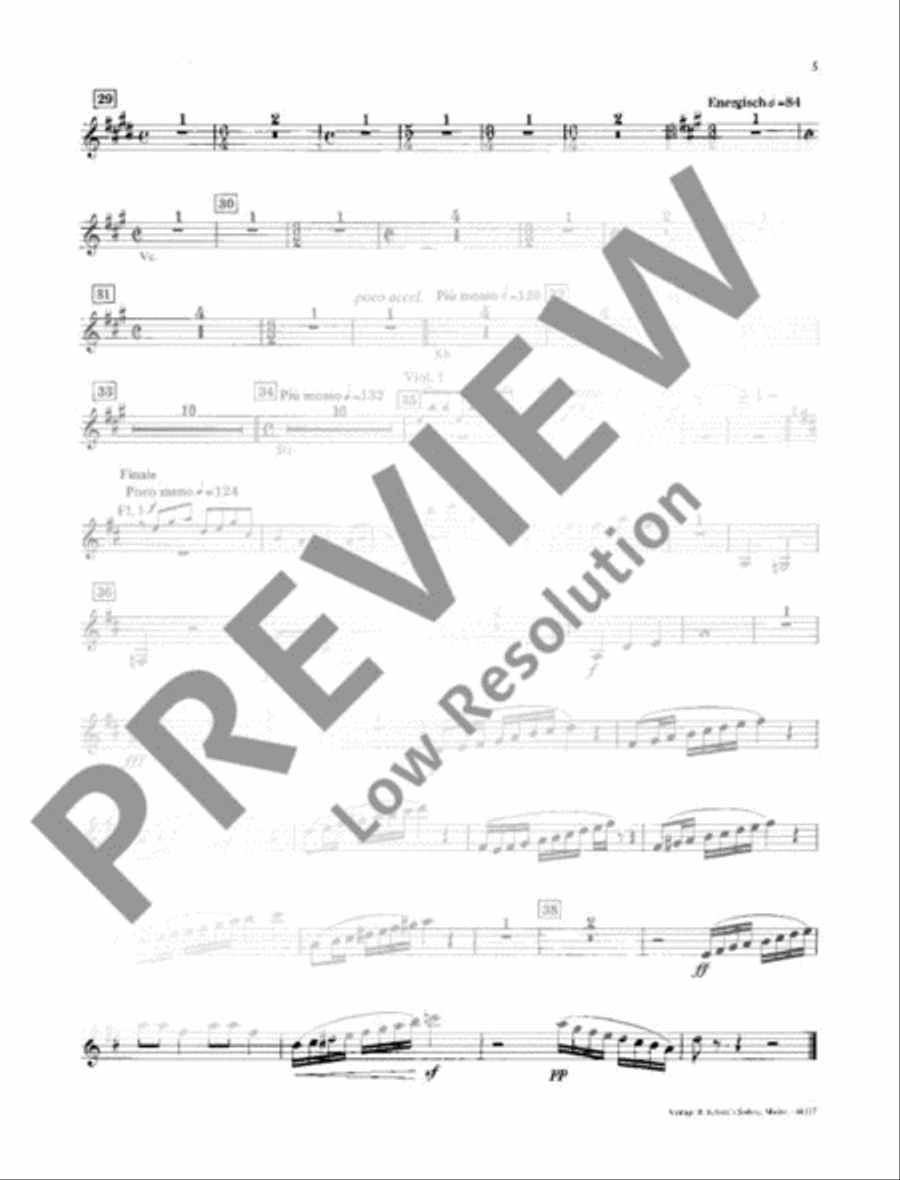 Wir sind die Musikanten Children's Choir scores gallery preview page 21