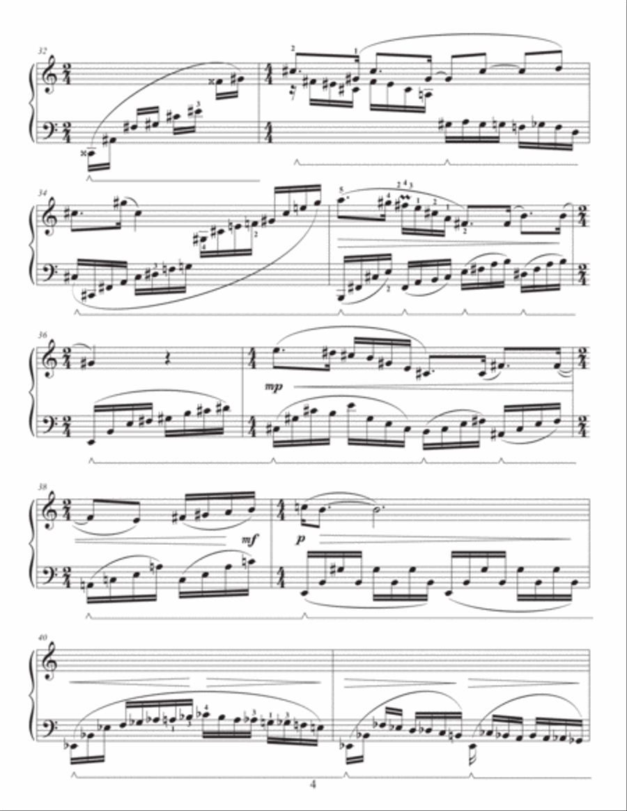 Flow - Piano Solo Piano Solo scores gallery preview page 6
