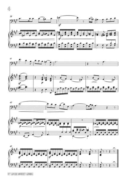 Mendelssohn-Der Blumenstrauss,for Cello and Piano image number null
