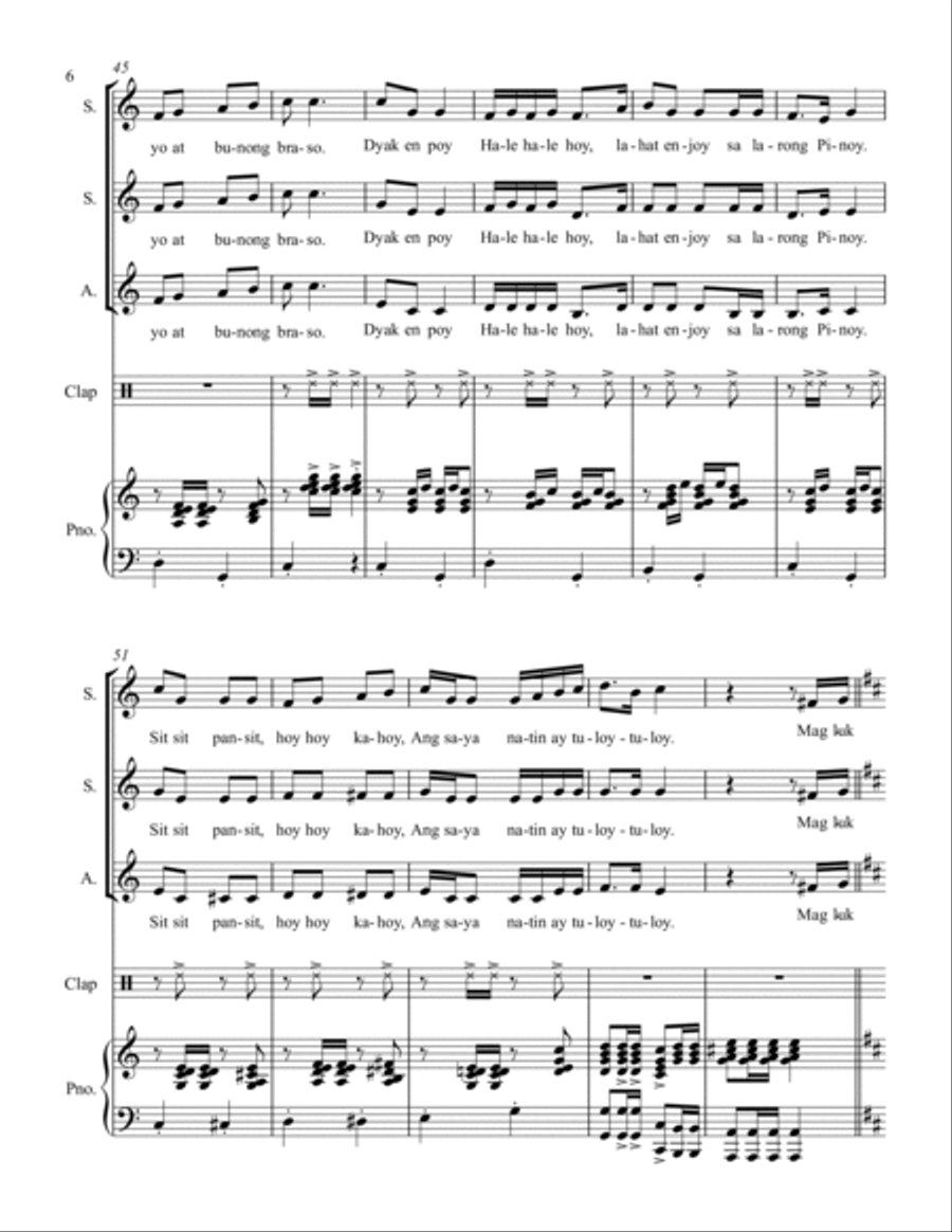 Larong Pinoy Larong Pinoy SSA scores gallery preview page 6