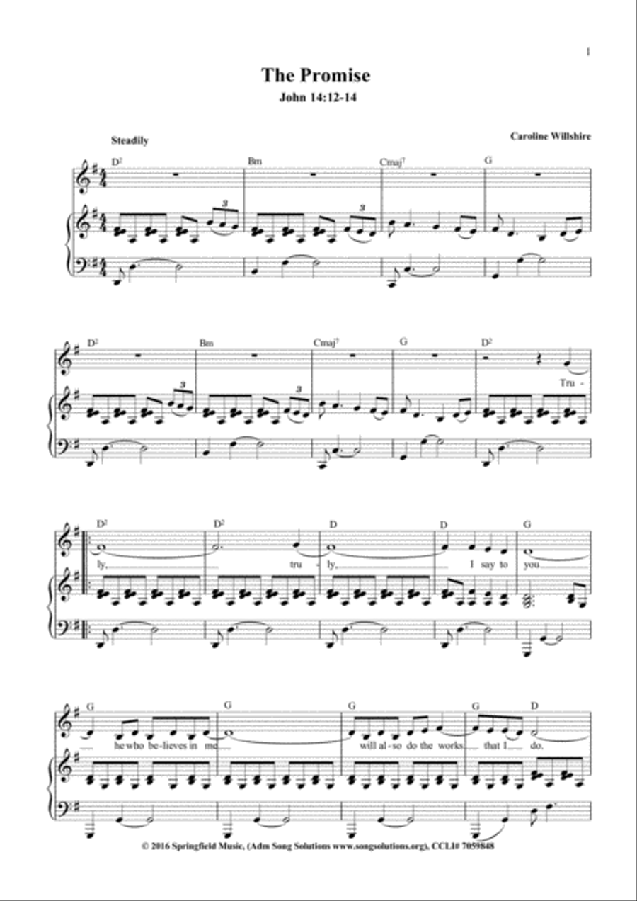The Promise Voice scores gallery preview page 2
