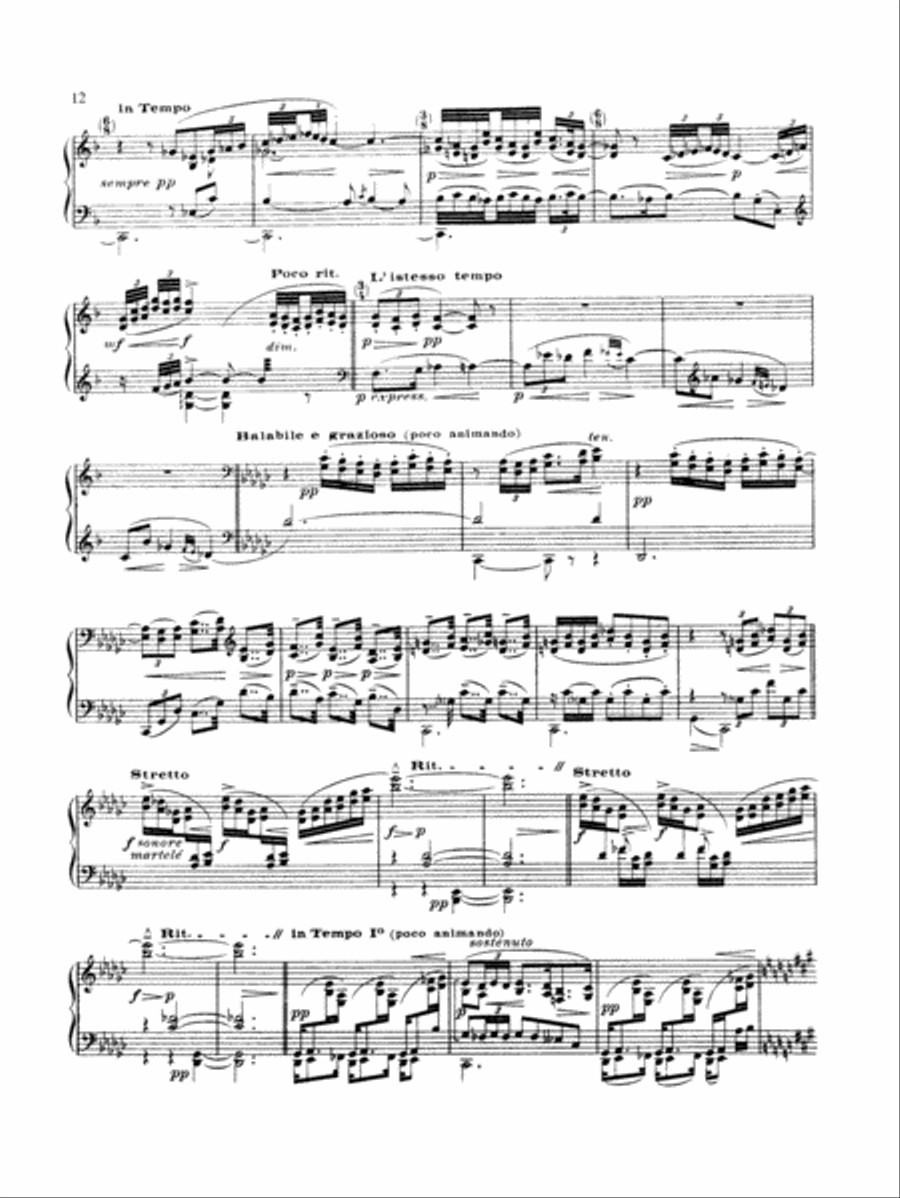 Debussy: Douze Etudes Piano Method scores gallery preview page 2