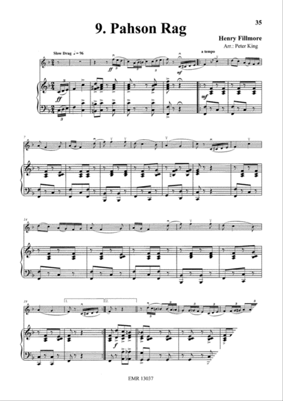 15 Rags Violin Solo scores gallery preview page 11