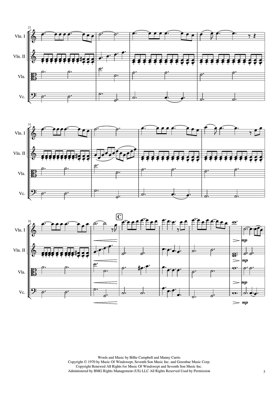 One Pair Of Hands String Quartet scores gallery preview page 3