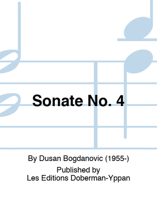 Sonate No. 4