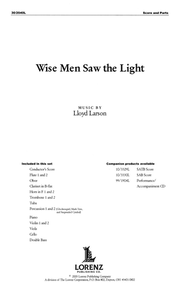 Wise Men Saw the Light - Orchestration