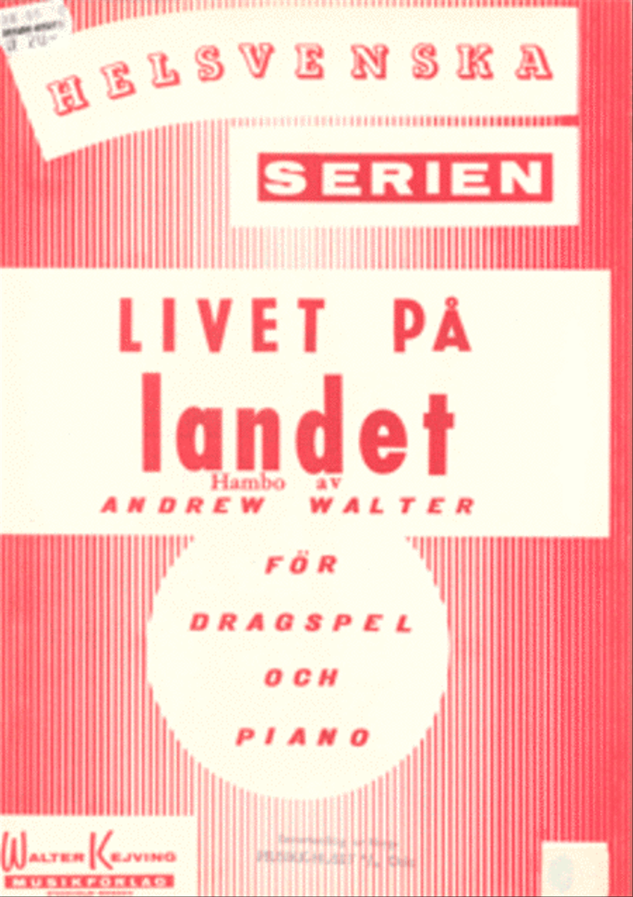 Livet Pa Landet Livet Pa Landet Accordion scores gallery preview page 1