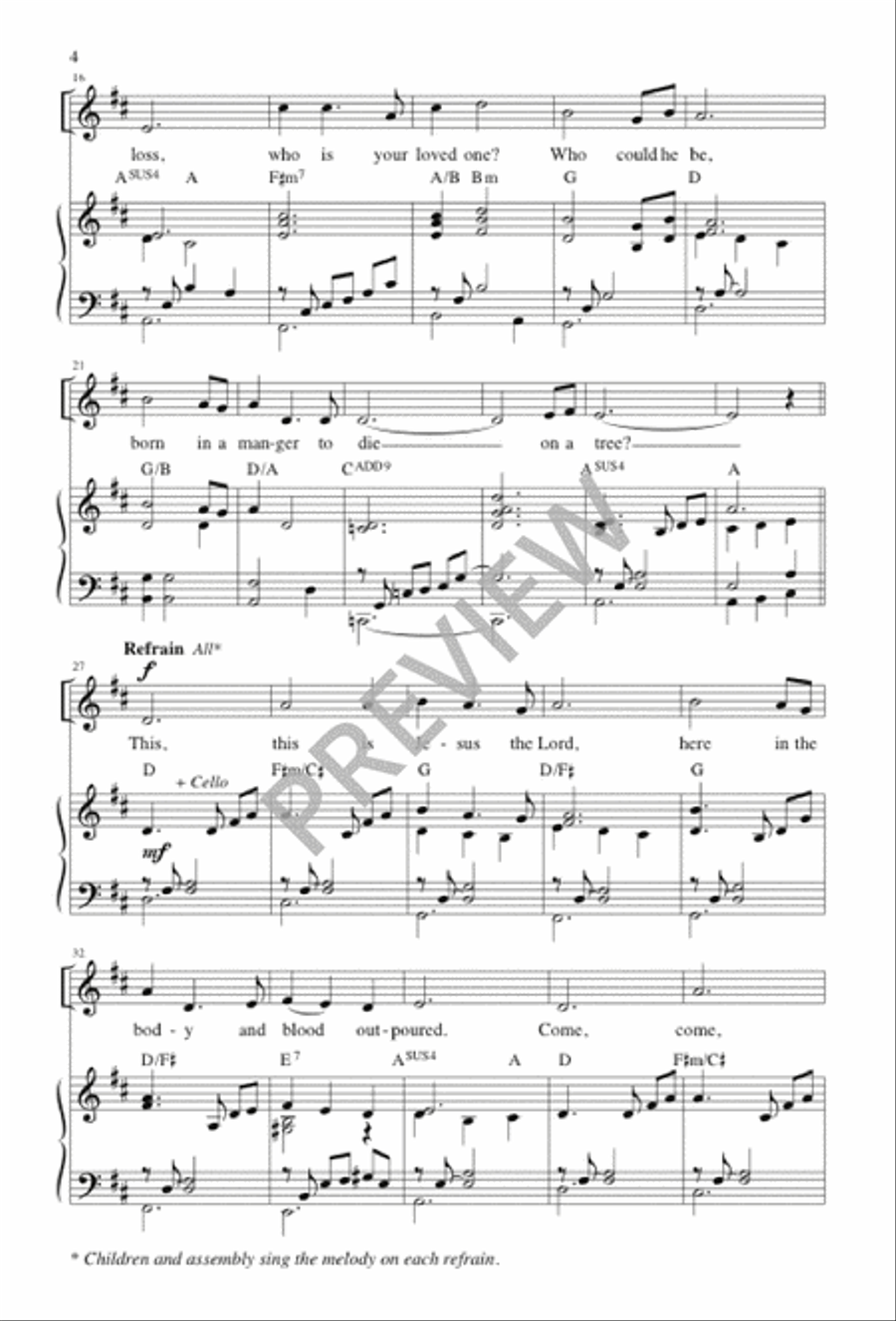Wood of the Cradle 3-Part scores gallery preview page 3