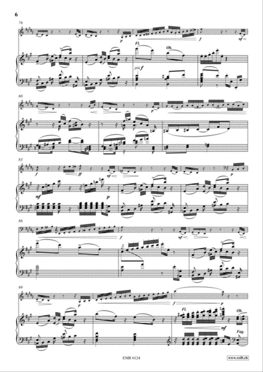 Variations On A Rococo Theme Flugelhorn scores gallery preview page 7