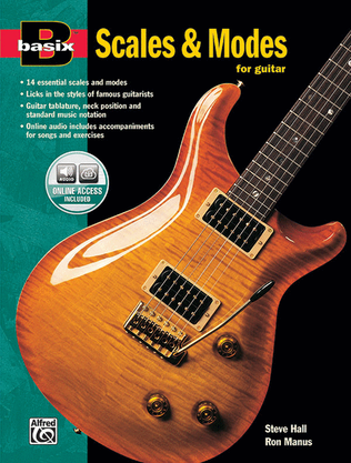 Book cover for Basix Scales and Modes for Guitar