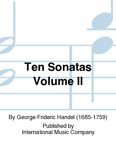 Ten Sonatas (Realization by R.VEYRON-LACROIX) Volume II (RAMPAL)