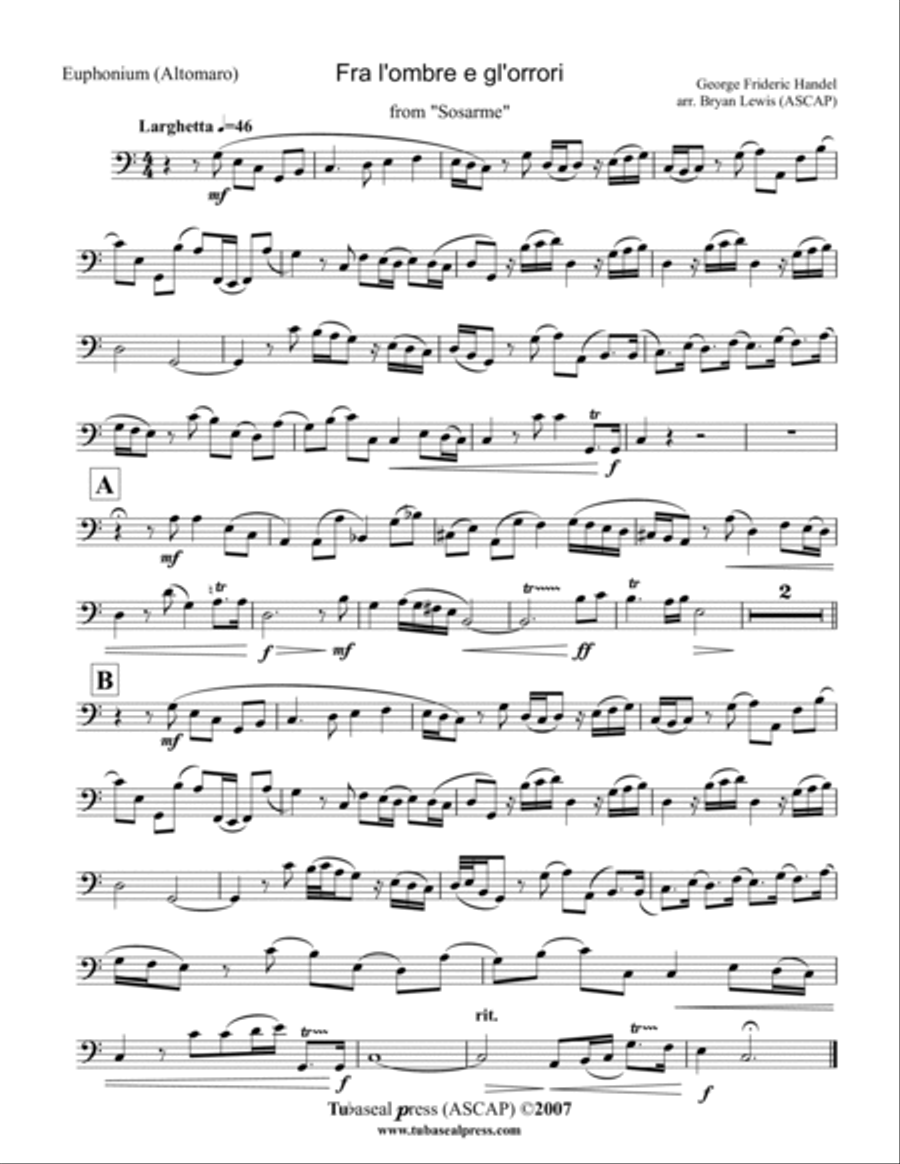 Fra Lombree Glorrori Brass Duet scores gallery preview page 5