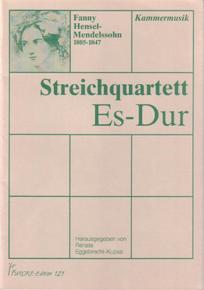 Book cover for Streichquartett Es-Dur