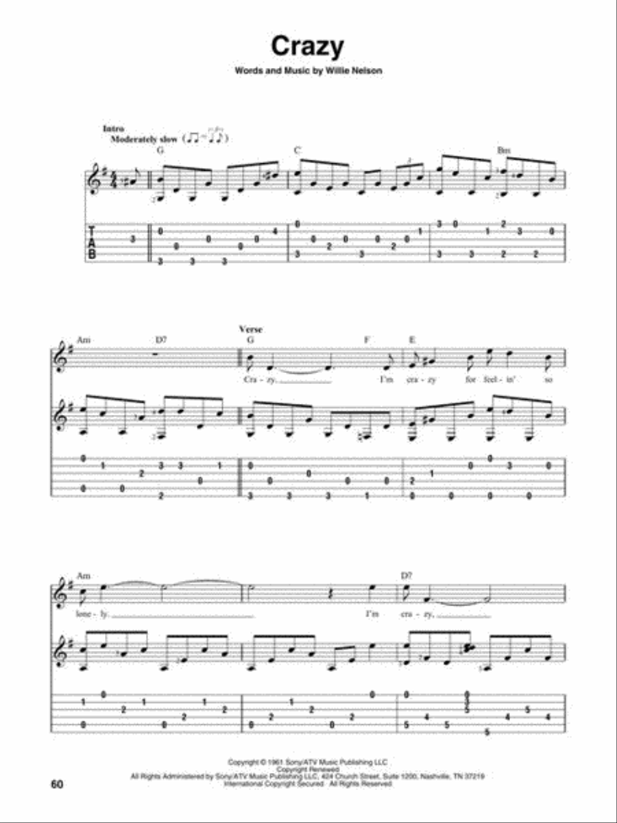 100 Most Popular Songs for Fingerpicking Guitar Electric Guitar scores gallery preview page 6