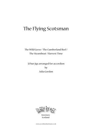 Book cover for The Flying Scotsman (The Wild Geese / The Cumberland Reel / The Steamboat / Harvest Time)