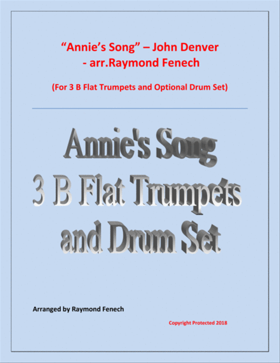 Annie's Song Brass Ensemble scores gallery preview page 1
