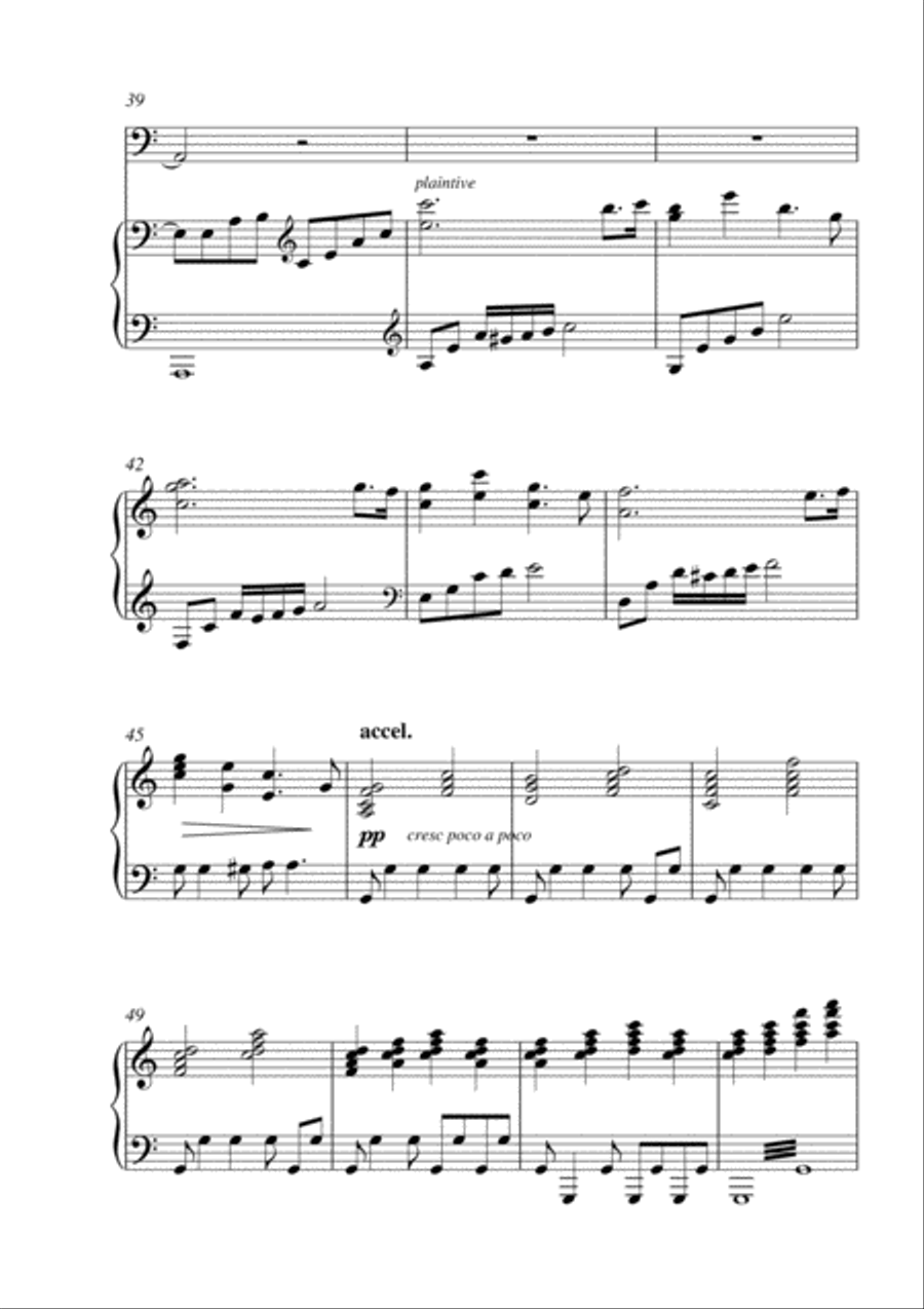 Largo Sentimentale Largo Sentimentale Piano scores gallery preview page 5