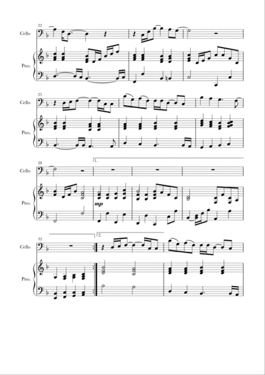 Can You Feel The Love Tonight Piano scores gallery preview page 3