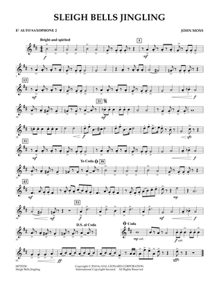 Sleigh Bells Jingling - Eb Alto Saxophone 2