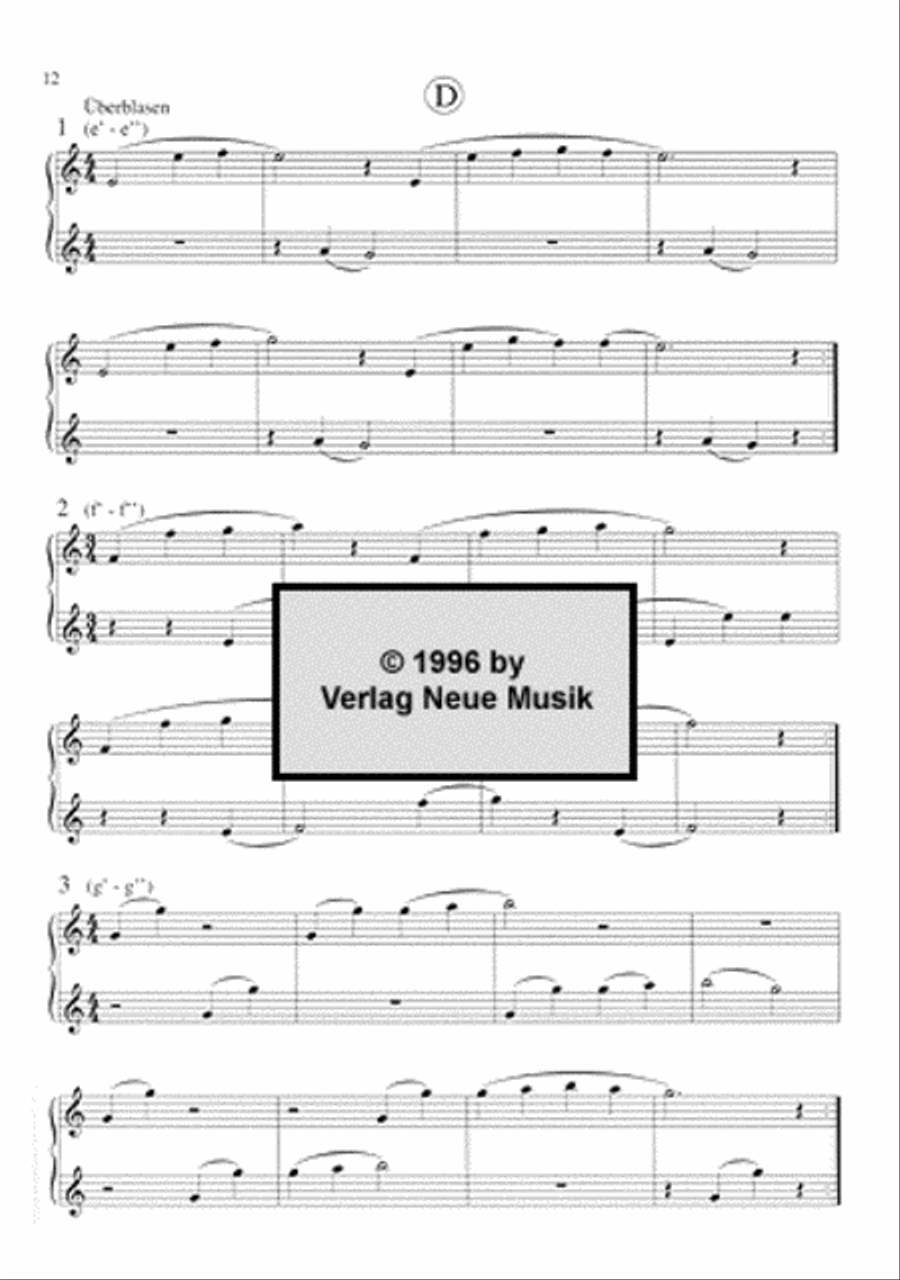 Flutes in Duet From the Beginning Book 1 Woodwind Duet scores gallery preview page 2