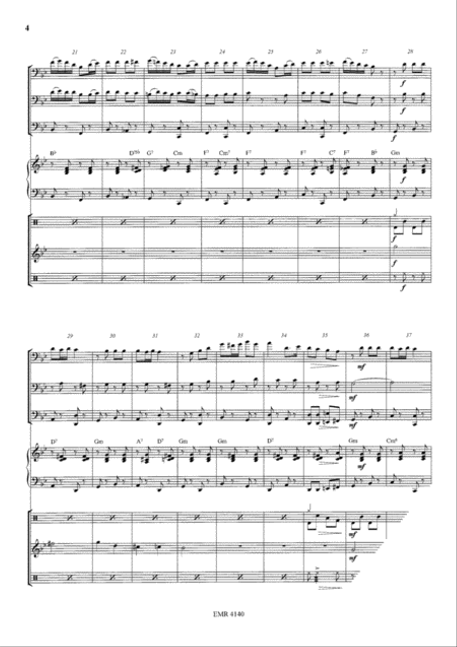 Amboss Polka Trombone Duet scores gallery preview page 4