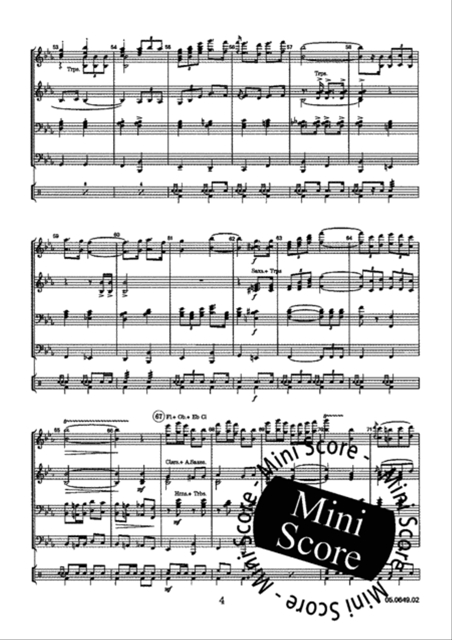 Munsterland Concert Band scores gallery preview page 21