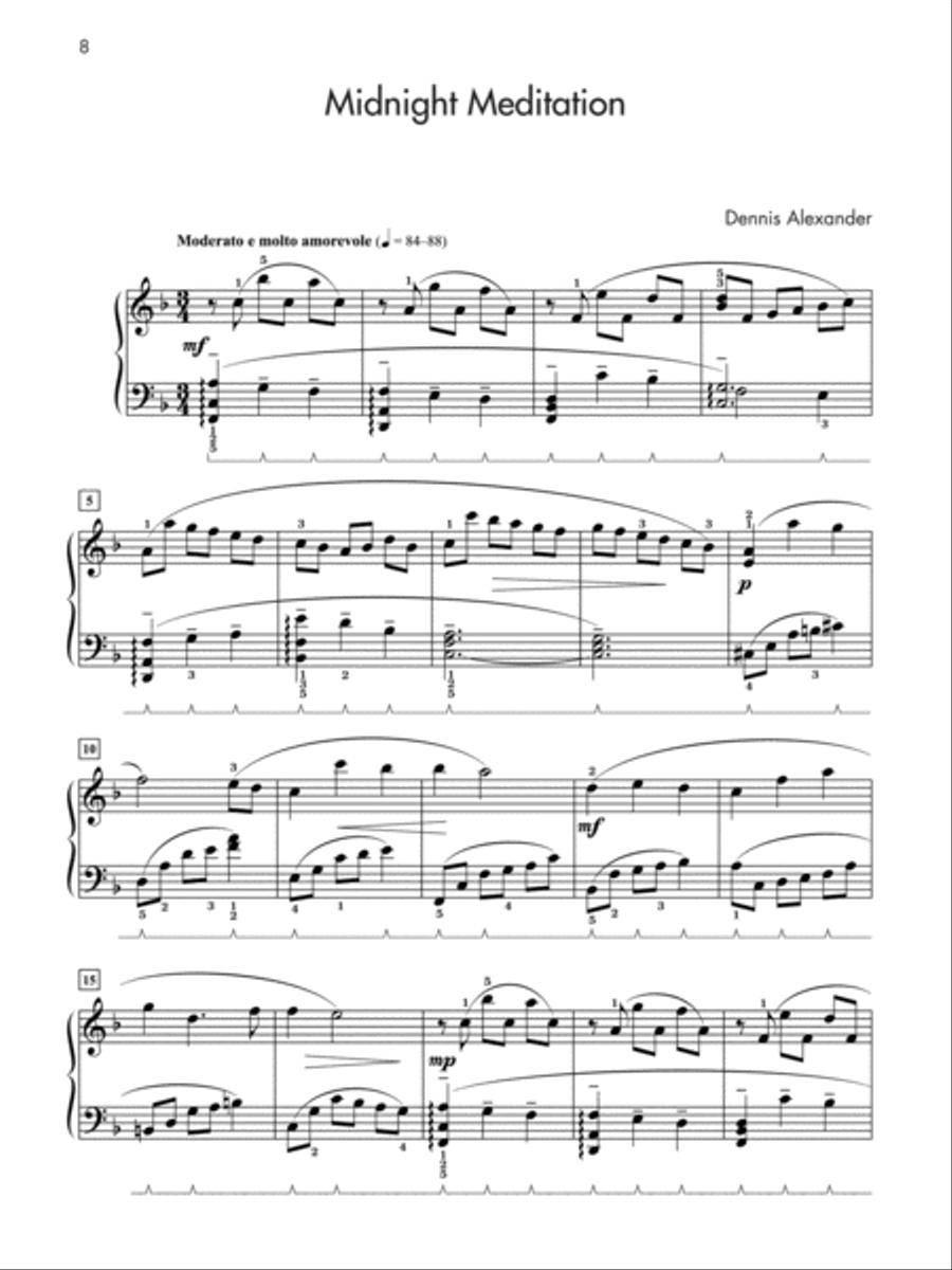 Especially in Romantic Style, Book 3 Piano Solo scores gallery preview page 6
