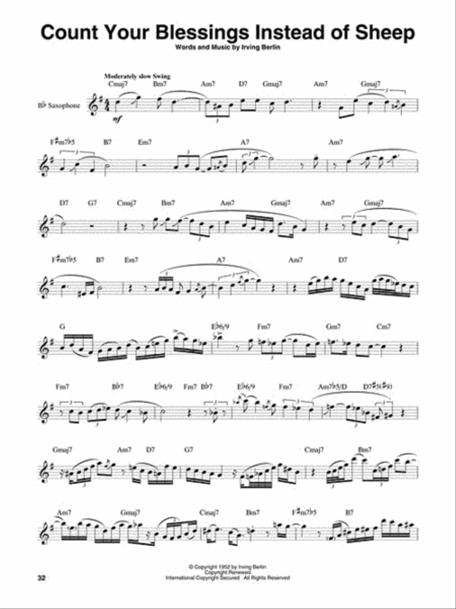 Christmas Christmas Saxophone Solo scores gallery preview page 4