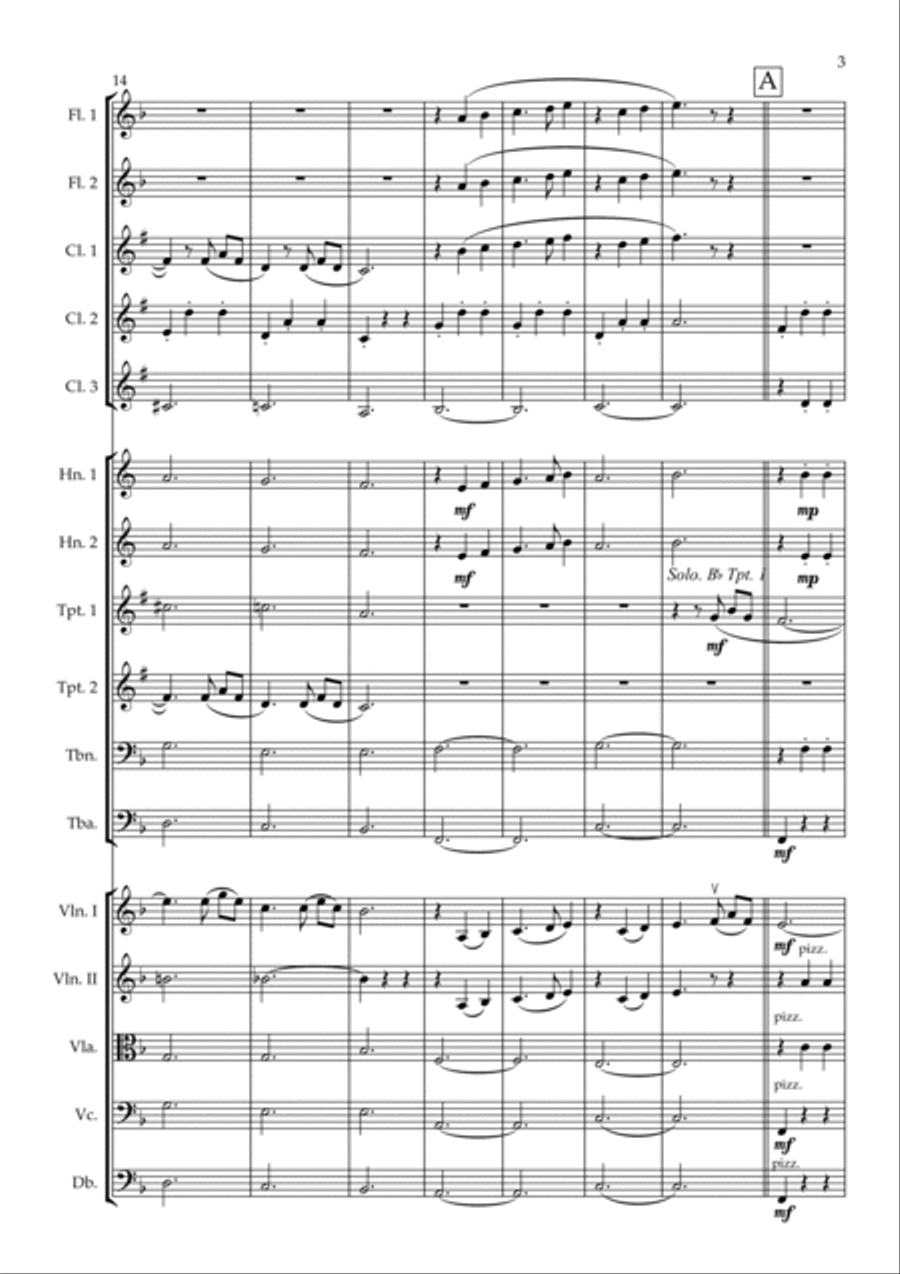 Married Life Full Orchestra scores gallery preview page 3