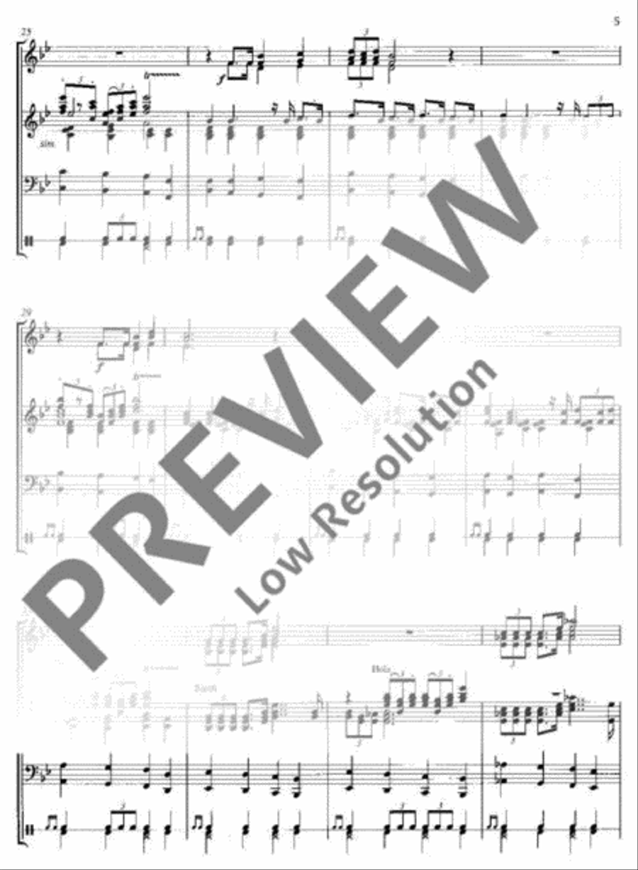 Fanfare and Entrata Concert Band scores gallery preview page 6