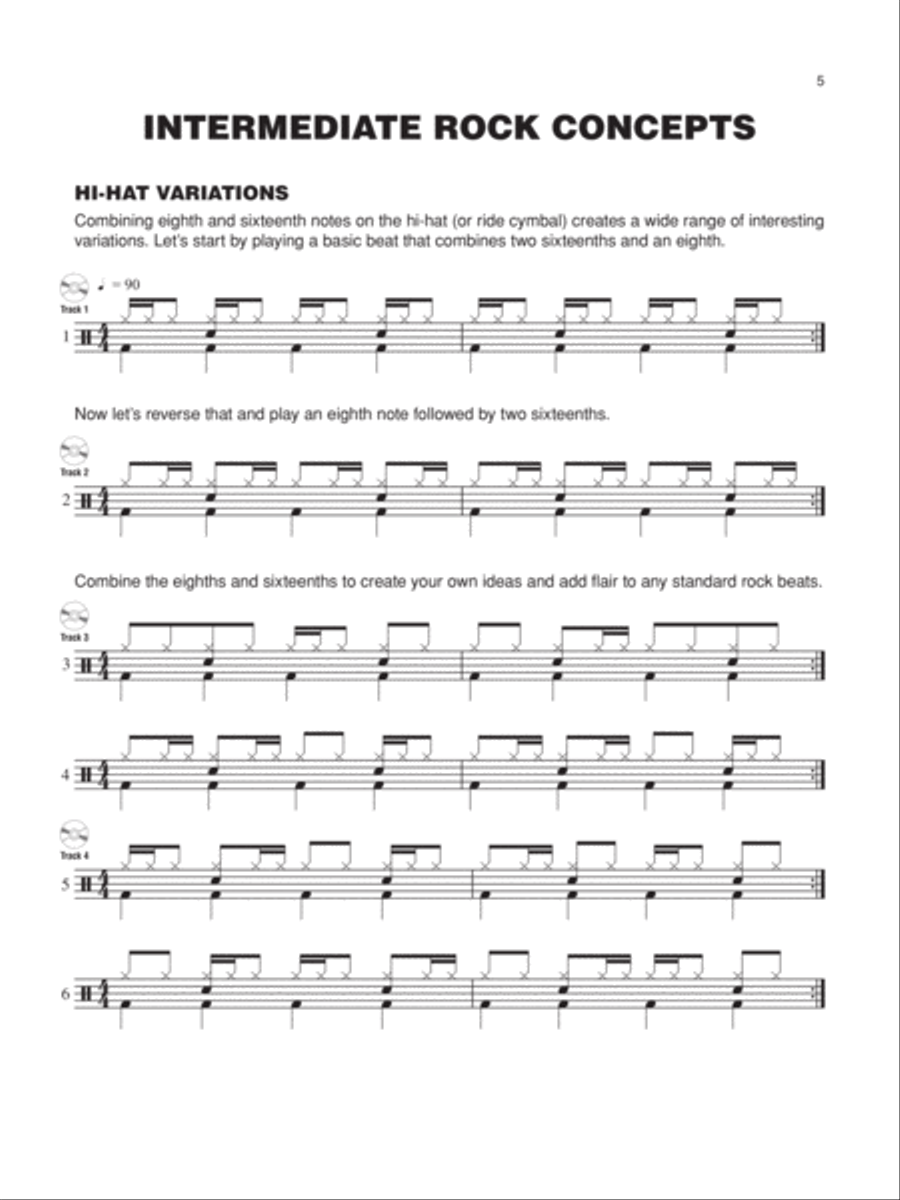 Alfred's Drumset Method, Book 2 Percussion scores gallery preview page 8