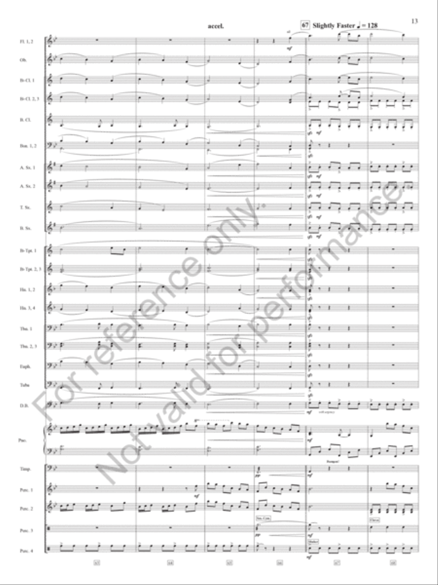 How Sweet The Sound How Sweet The Sound Concert Band scores gallery preview page 14
