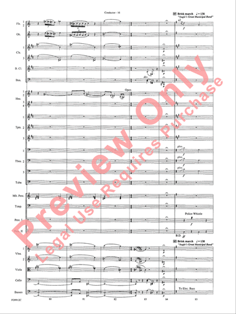 Selections from Star Wars: Episode I The Phantom Menace Full Orchestra scores gallery preview page 18
