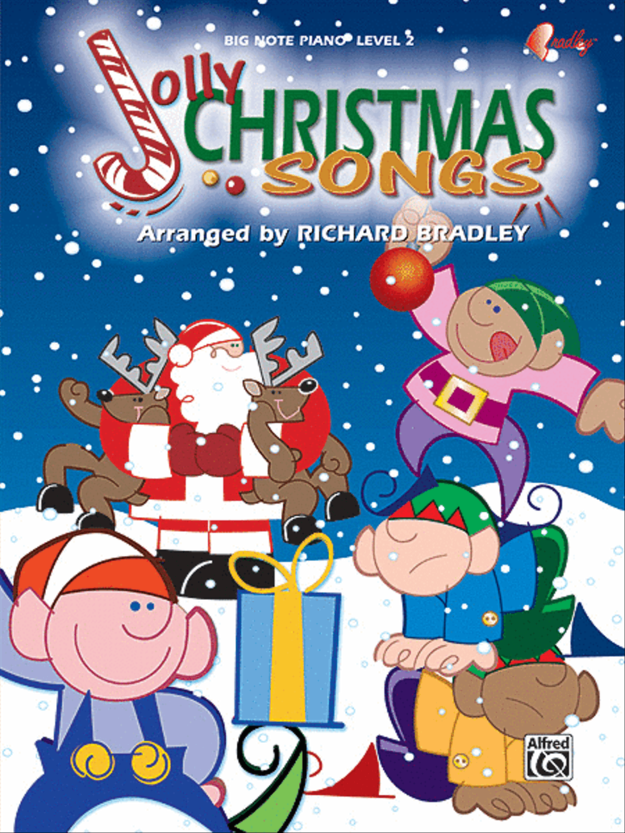 Jolly Christmas Songs Easy Piano scores gallery preview page 1
