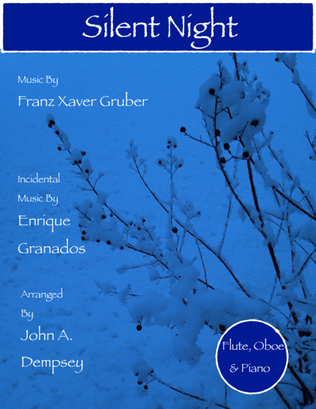 Book cover for Silent Night (Trio for Flute, Oboe and Piano)