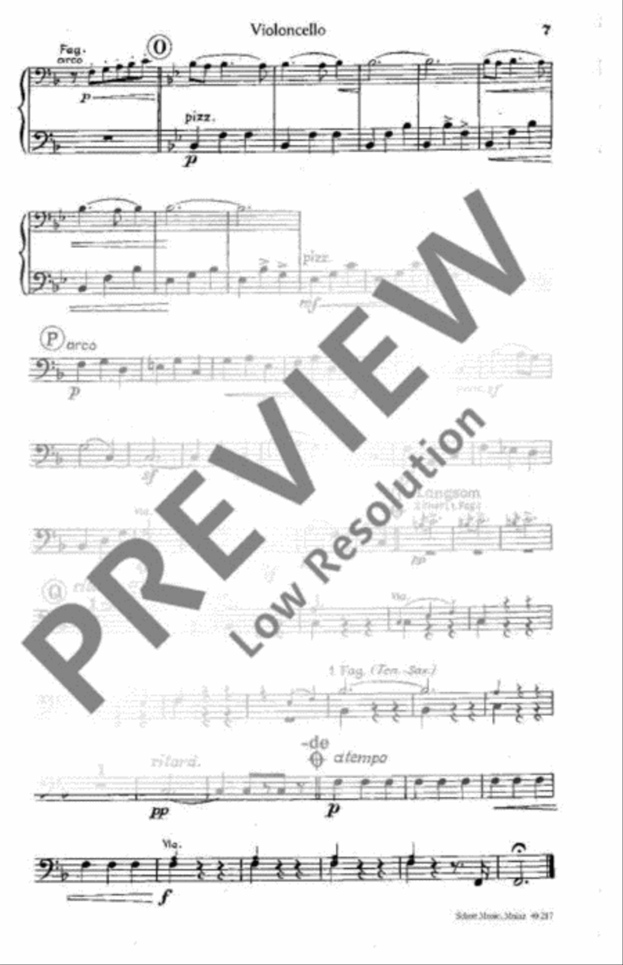 Geschichten aus dem Wienerwald Oboe scores gallery preview page 8