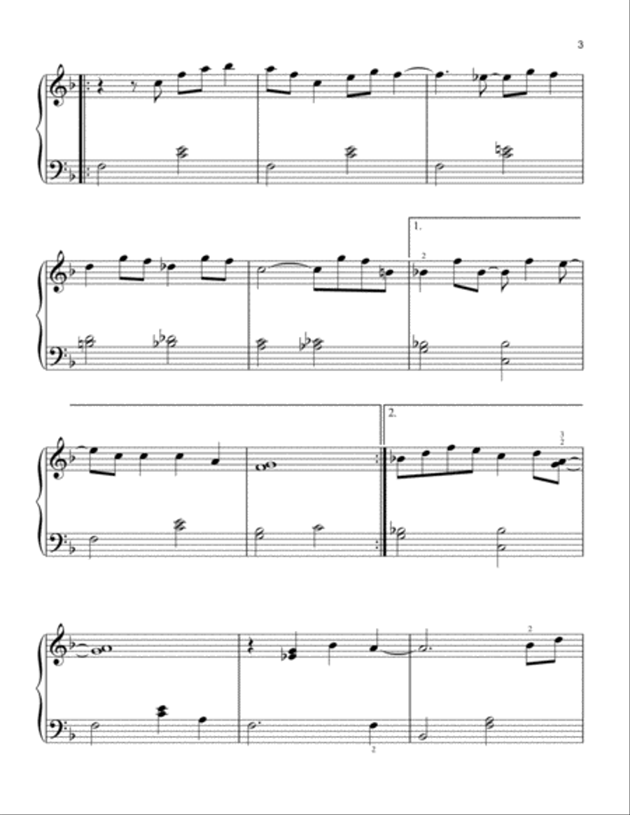 My Little Drum Easy Piano scores gallery preview page 3