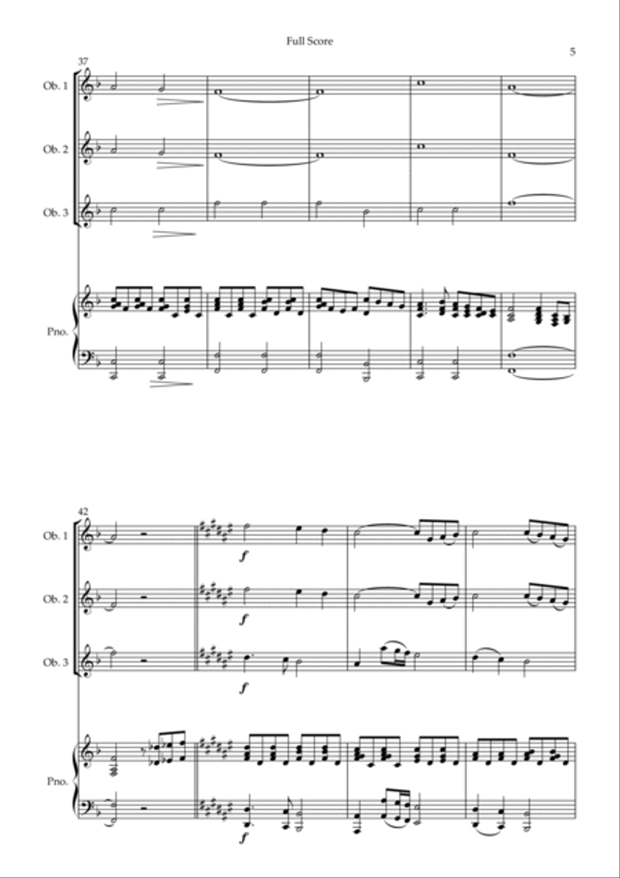 You Raise Me Up Small Ensemble scores gallery preview page 5